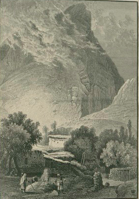 Basimah, in the 1880s, from Picturesque Palestine, Sinai, and Egypt, vol 2, p. [https://archive.org/stream/picturesquepales02wils#page/199/mode/1up 199