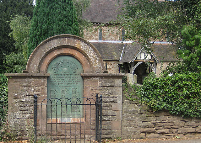 File:Bronze war memorial, Bosbury - geograph.org.uk - 1452289.jpg