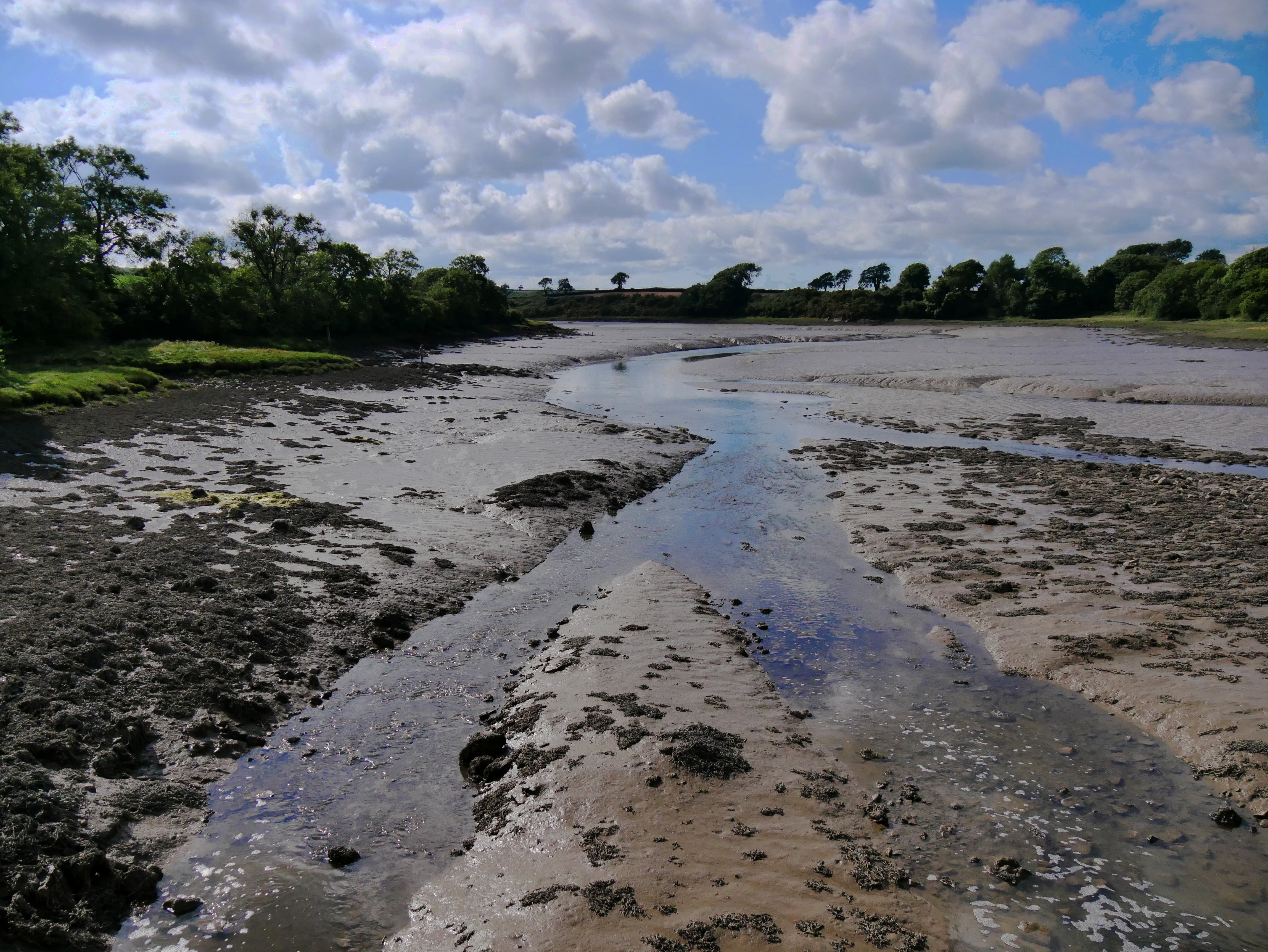 Карю. Carew Tidal Mill.