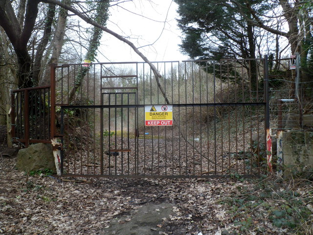 File:Danger Keep Out of Penhow Quarry - geograph.org.uk - 2806782.jpg