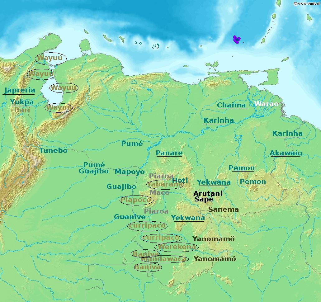 fregar salchicha Estacionario Pueblos indígenas de Venezuela - Wikipedia, la enciclopedia libre