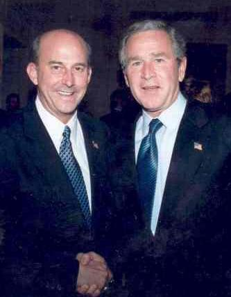 Gohmert with President George W. Bush in 2005