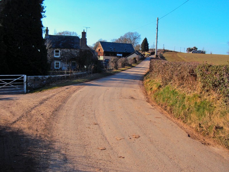 File:Lane at Beiliau - geograph.org.uk - 2134699.jpg