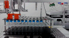 An autosampler for liquid or gaseous samples based on a microsyringe