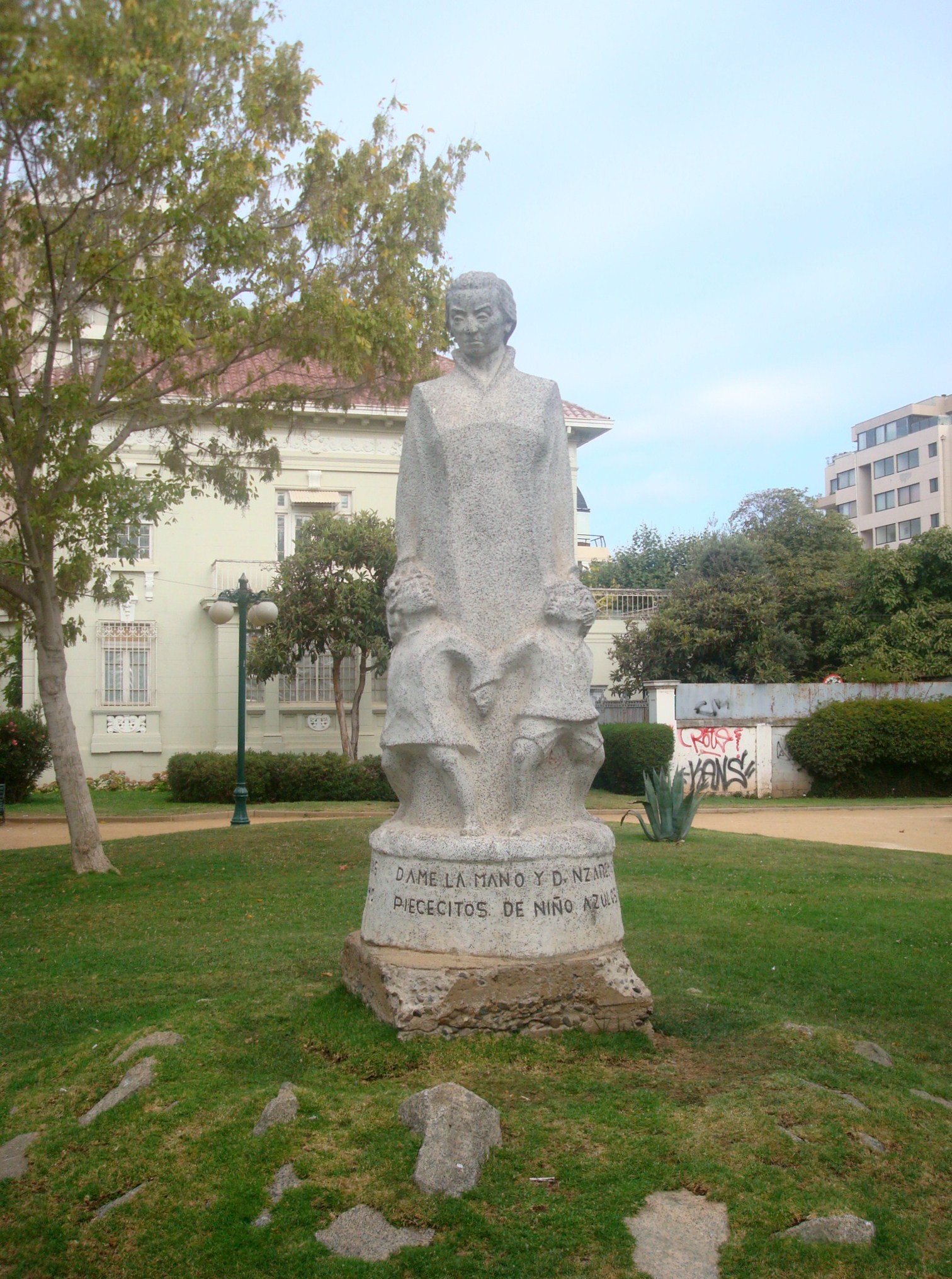 Monumento a Gabriela Mistral, en Viña del Mar (Chile).
