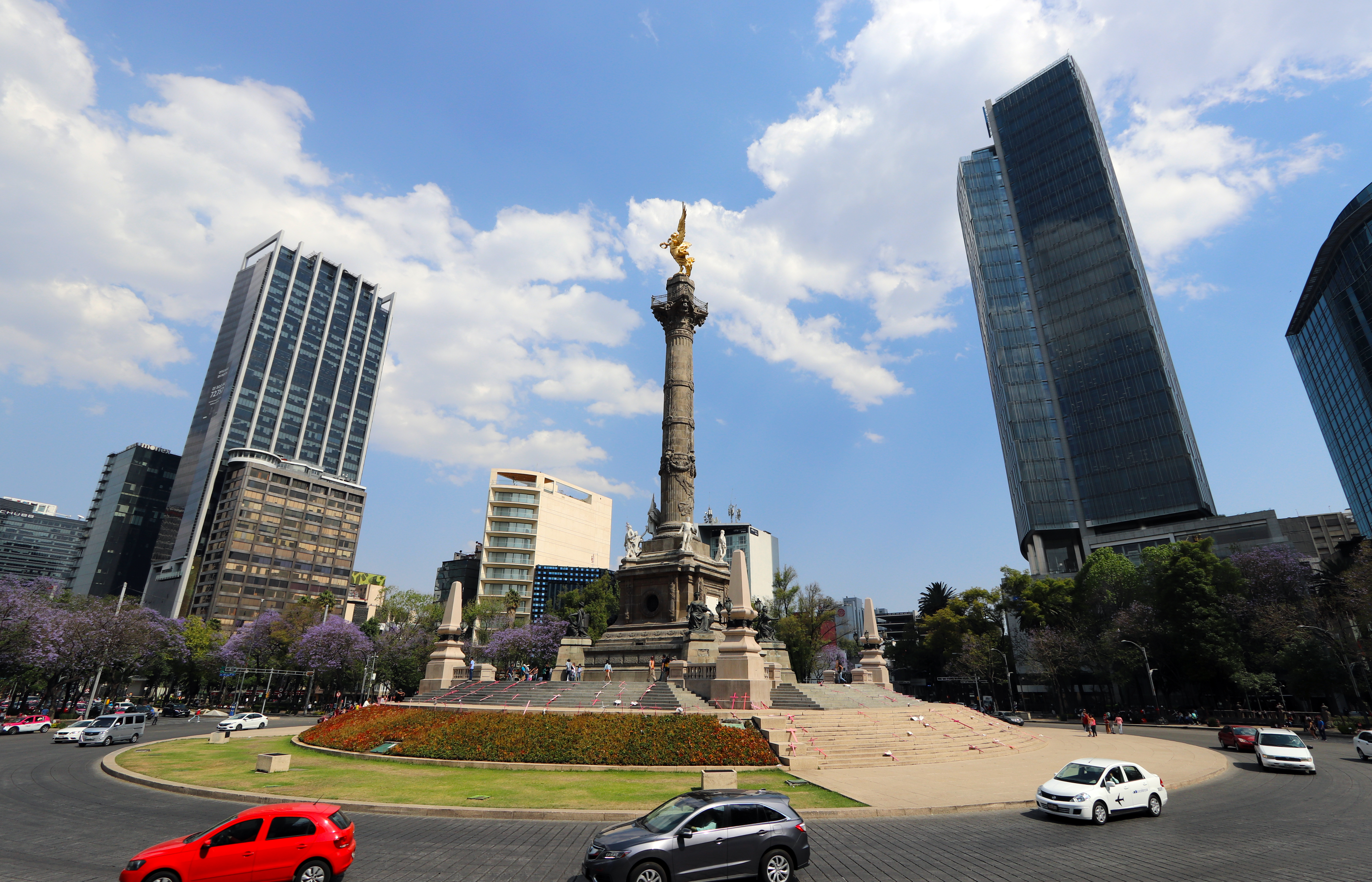 Monumento El Ángel de la Independencia, Ciudad de México, México en Reforma