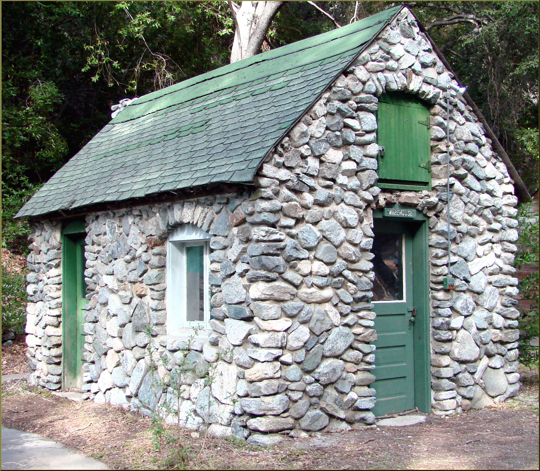 Building a stone house in montana