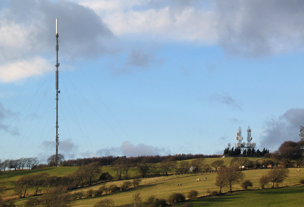 Pontop Pike transmitting station