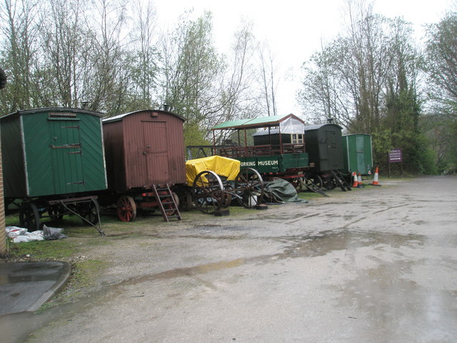 File:Selection of heritage vehicles at Amberley Working Museum - geograph.org.uk - 1245485.jpg