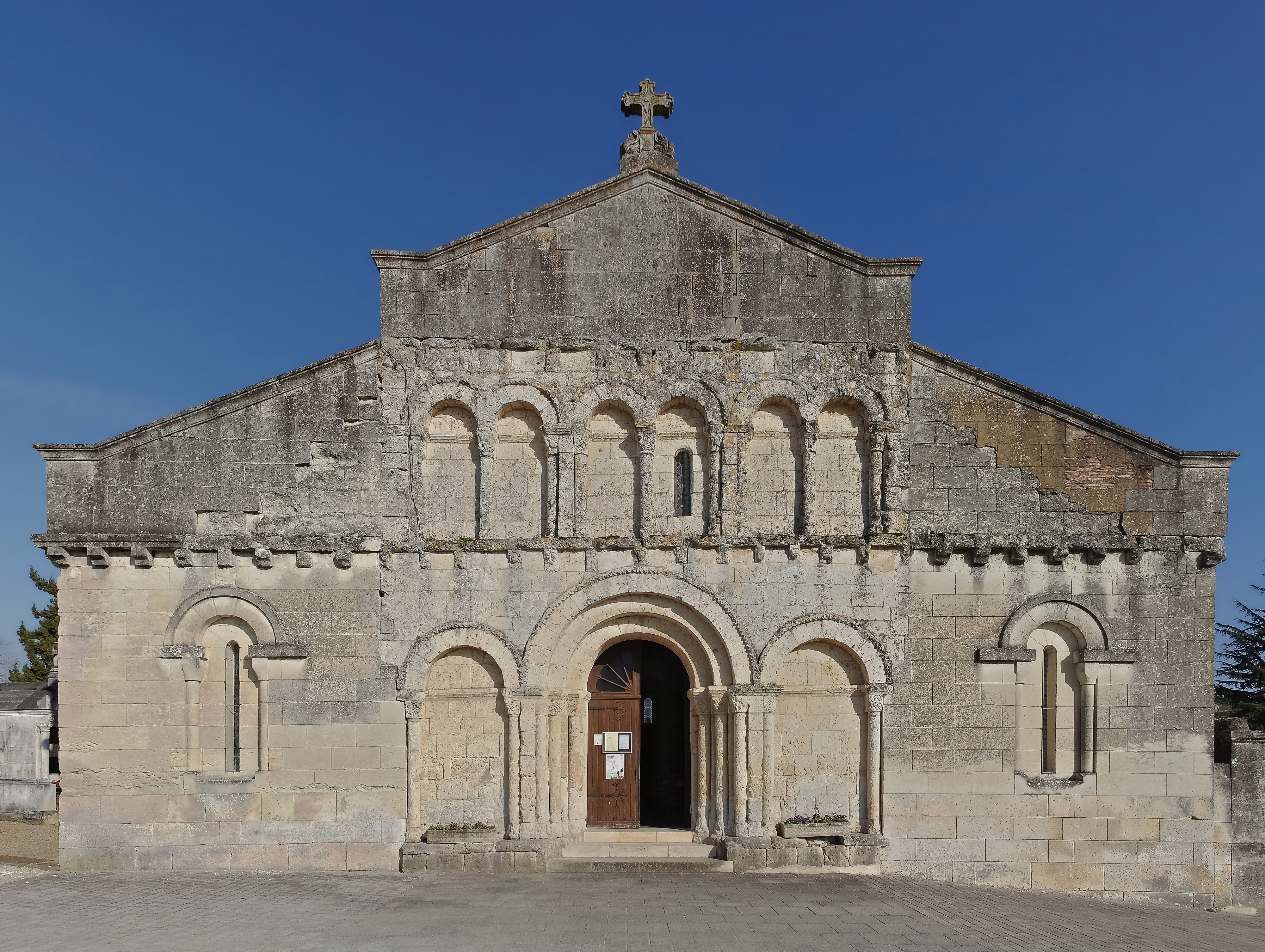 Eglise Sainte Eulalie Saint-Aulaye  France Nouvelle-Aquitaine Dordogne Saint Aulaye-Puymangou 24410
