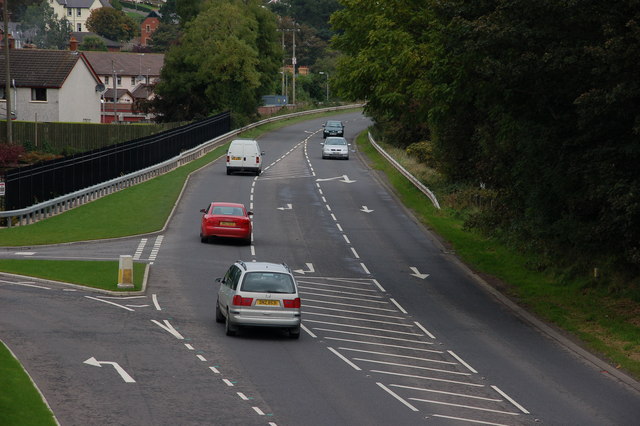 File:The Comber bypass (2) - geograph.org.uk - 253900.jpg