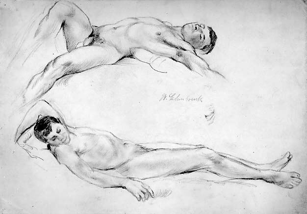 Two Studies of a Reclining Man MET sf1984.433.240a.jpg