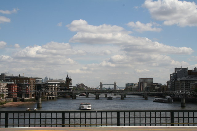 View from Blackfriars Station - geograph.org.uk - 525365