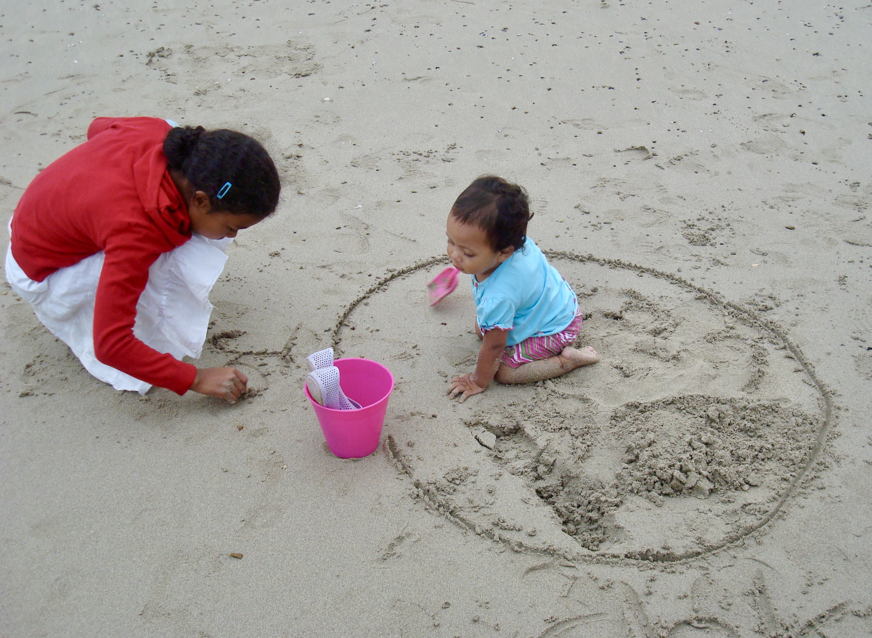 Circle in the sand