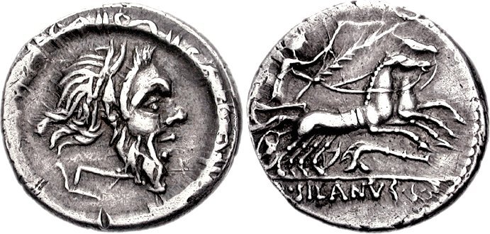 File:D. Junius Silanus L.f., denarius, 91 BC, RRC 337-1a.jpg