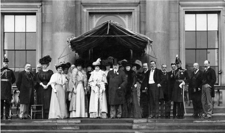 File George Holford With Royal Party 1908 Jpg Wikipedia