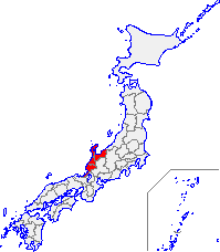 Hokuriku – Localizzazione