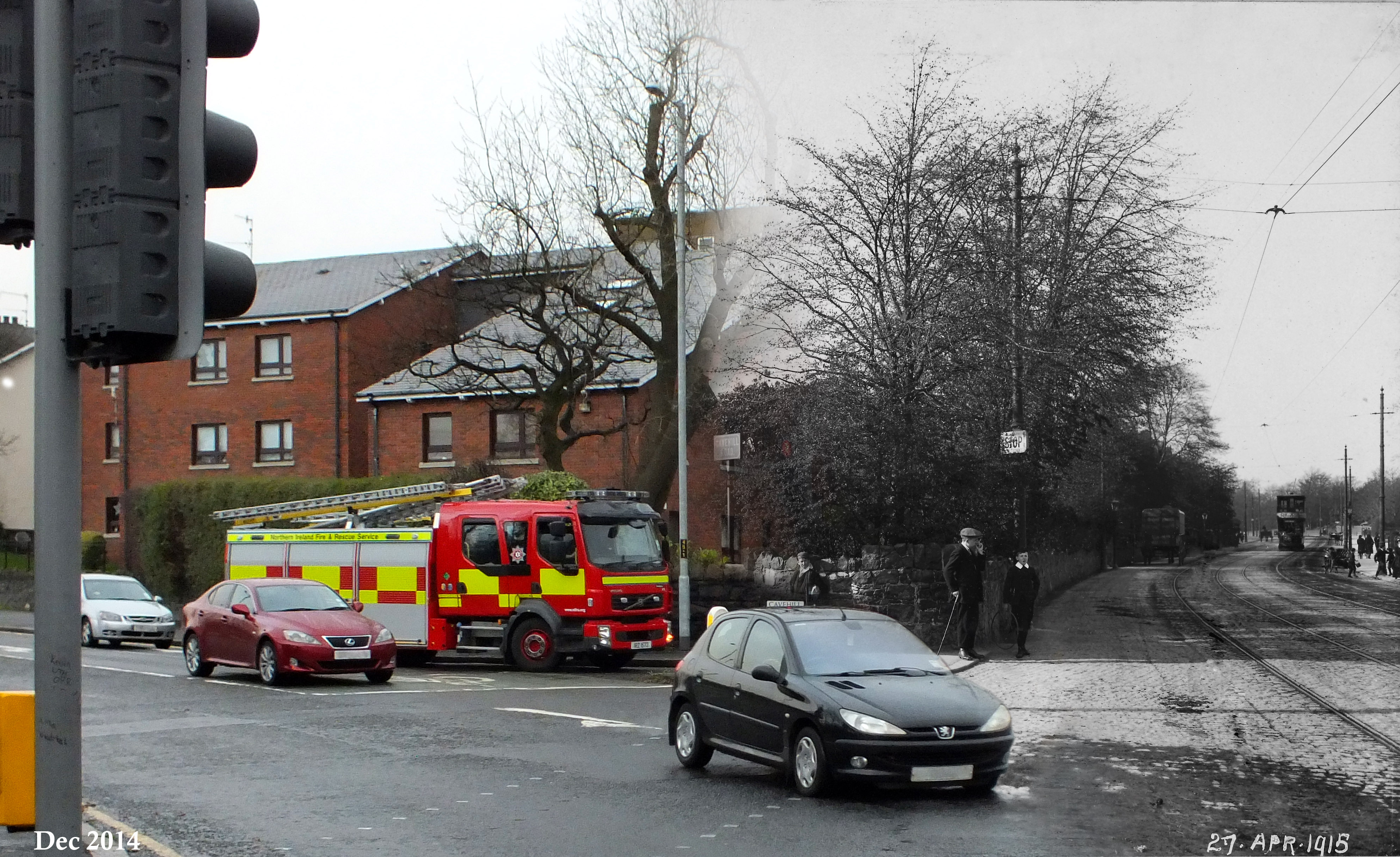 File Junction of Antrim Road and Cavehill Road Belfast