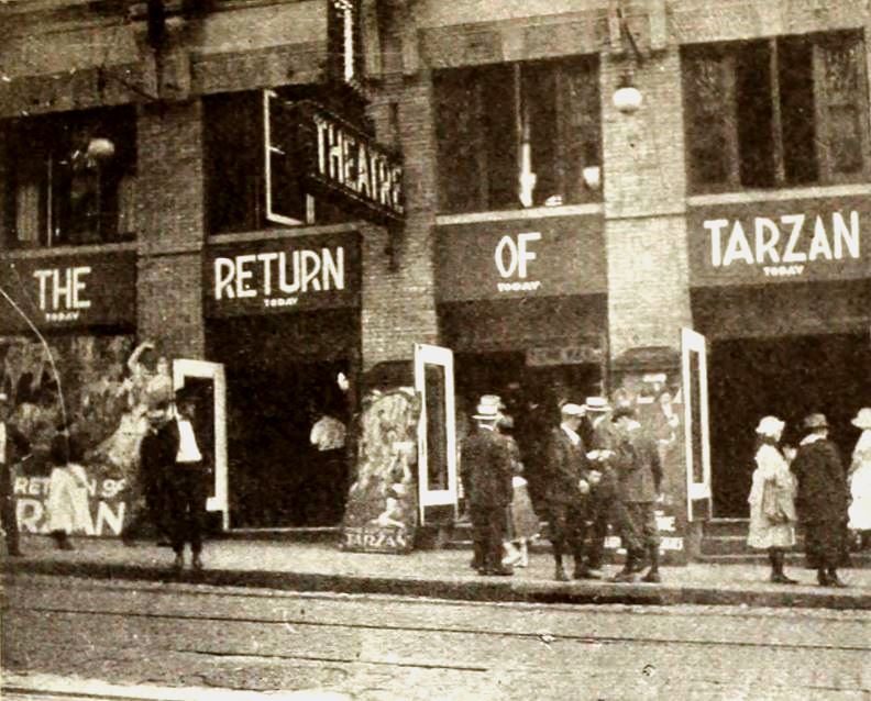 The Revenge of Tarzan (1920) - Colonial Theater, Akron, Ohio.jpg. 