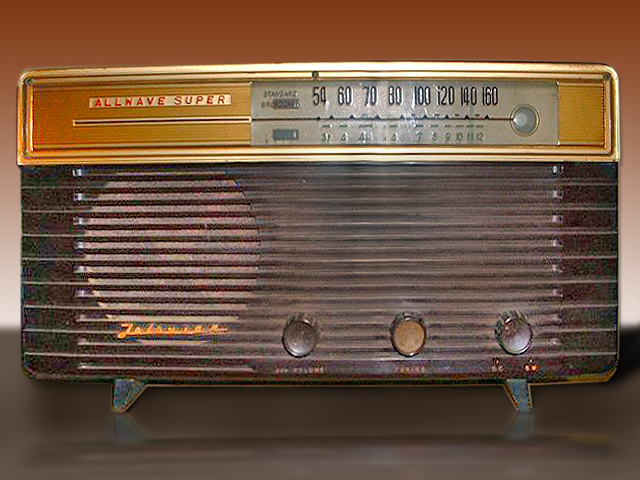 Récepteur radio à tubes vintage des années 50 S-77 récepteur radio à ondes  court