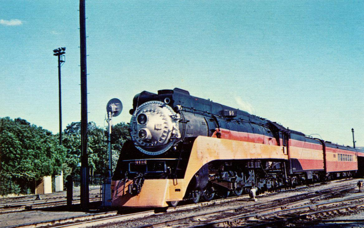 Southern Pacific Diesel Locomotive wooden train