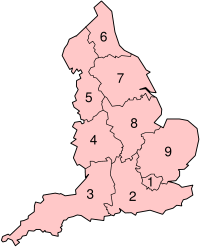 Regiones De La Anglaterra