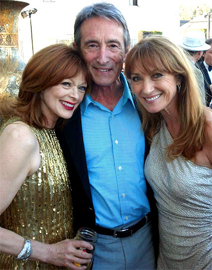 Chaves with [[Frances Fisher]] and [[Jane Seymour (actress)|Jane Seymour]] in 2013