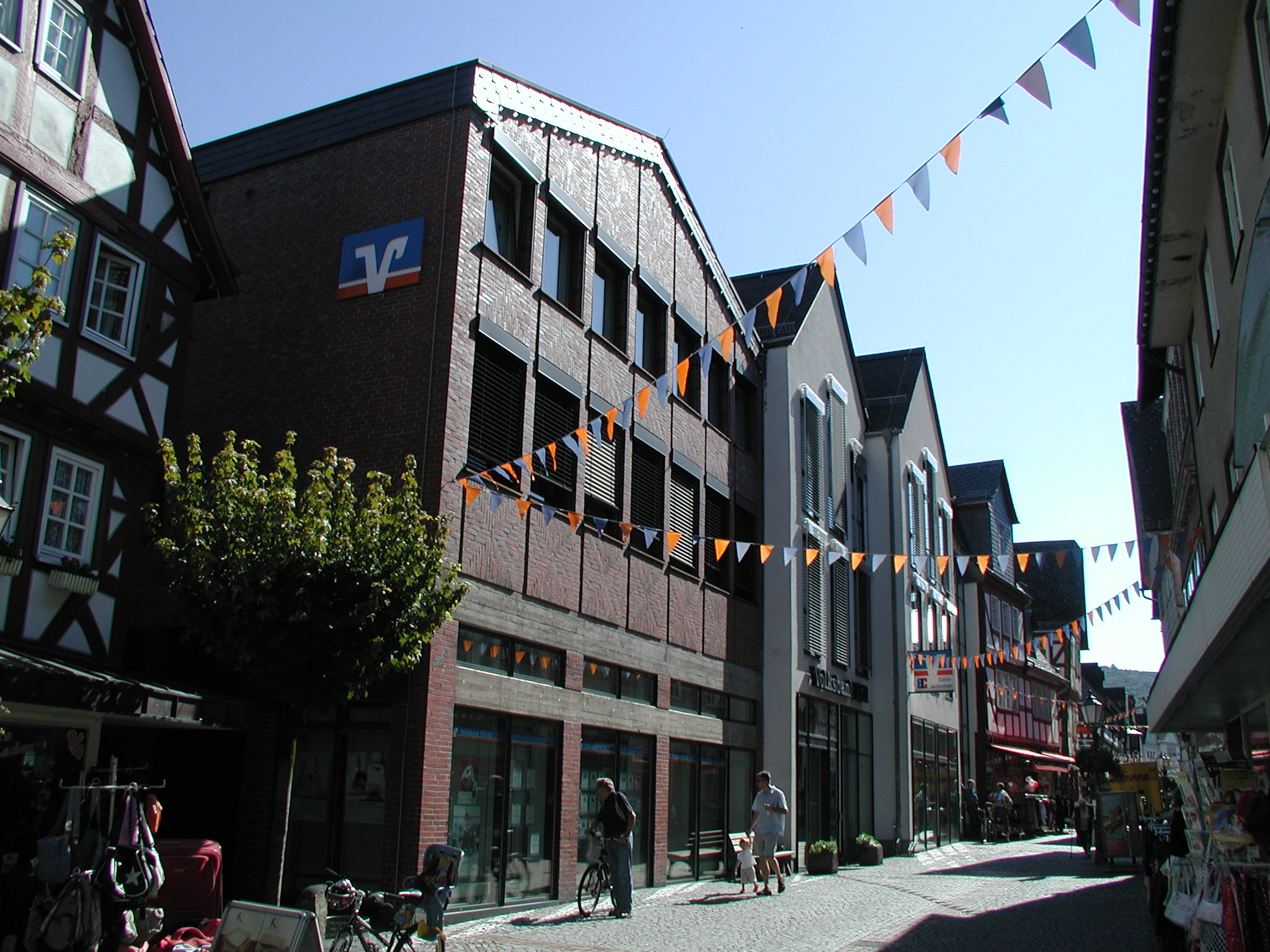 Hauptstelle in Dillenburg, Ansicht aus der Fußgängerzone