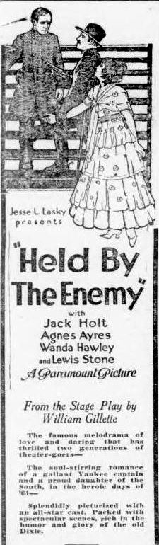Thumbnail for File:Held by the Enemy (1920) - 4.jpg