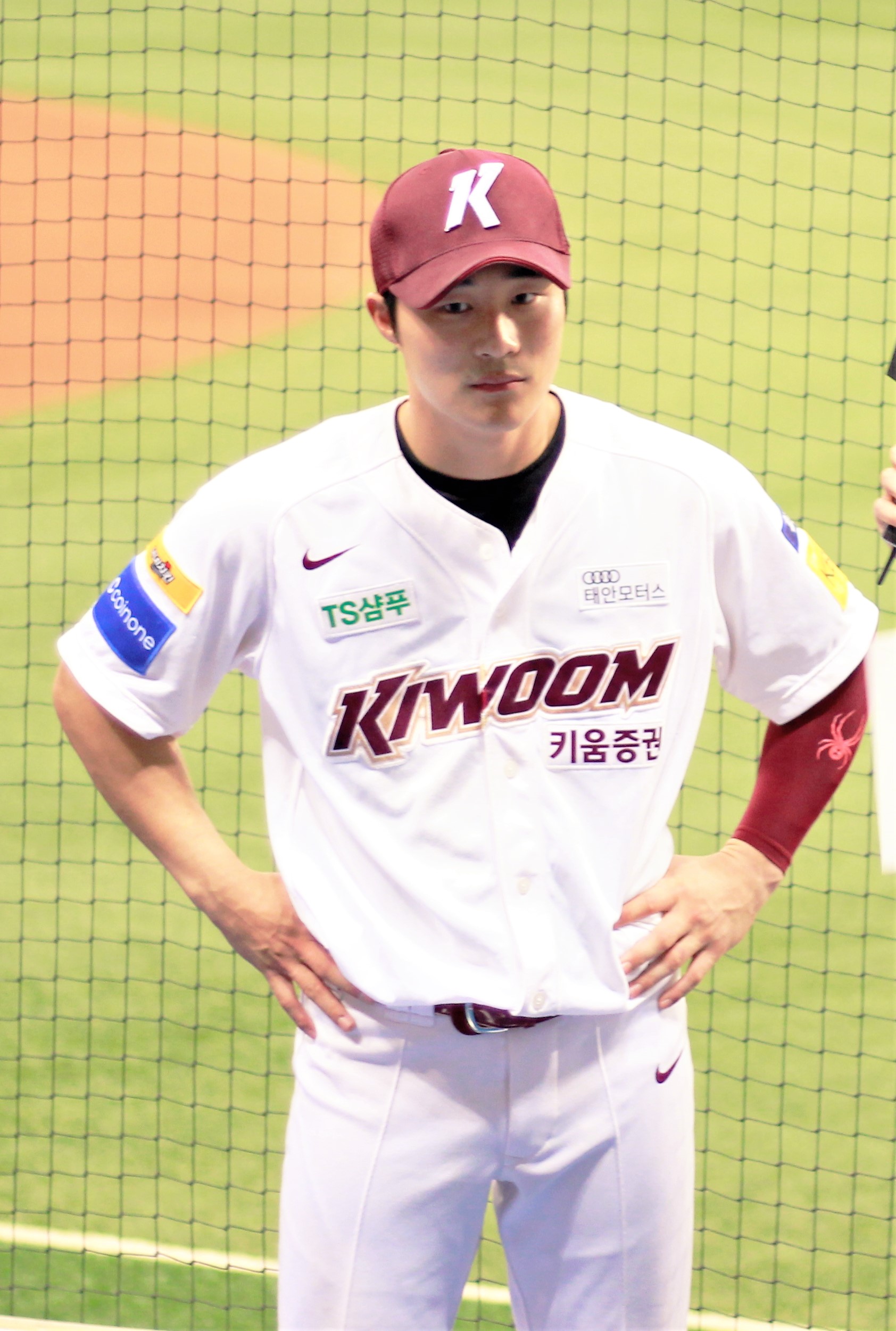 05th Aug, 2020. Kim Ha-seong's hit Kiwoom Heroes infielder Kim Ha-seong  hits a single at a Korea Baseball Organization league regular season game  against the KT Wiz at Gocheok Sky Dome in