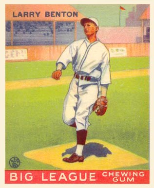 <span class="mw-page-title-main">Larry Benton</span> American baseball player