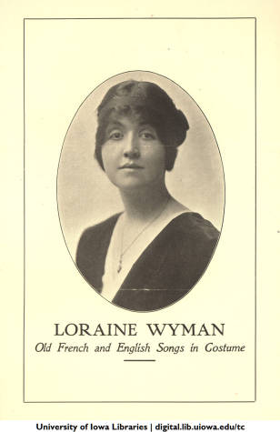 <span class="mw-page-title-main">Loraine Wyman</span> American singer