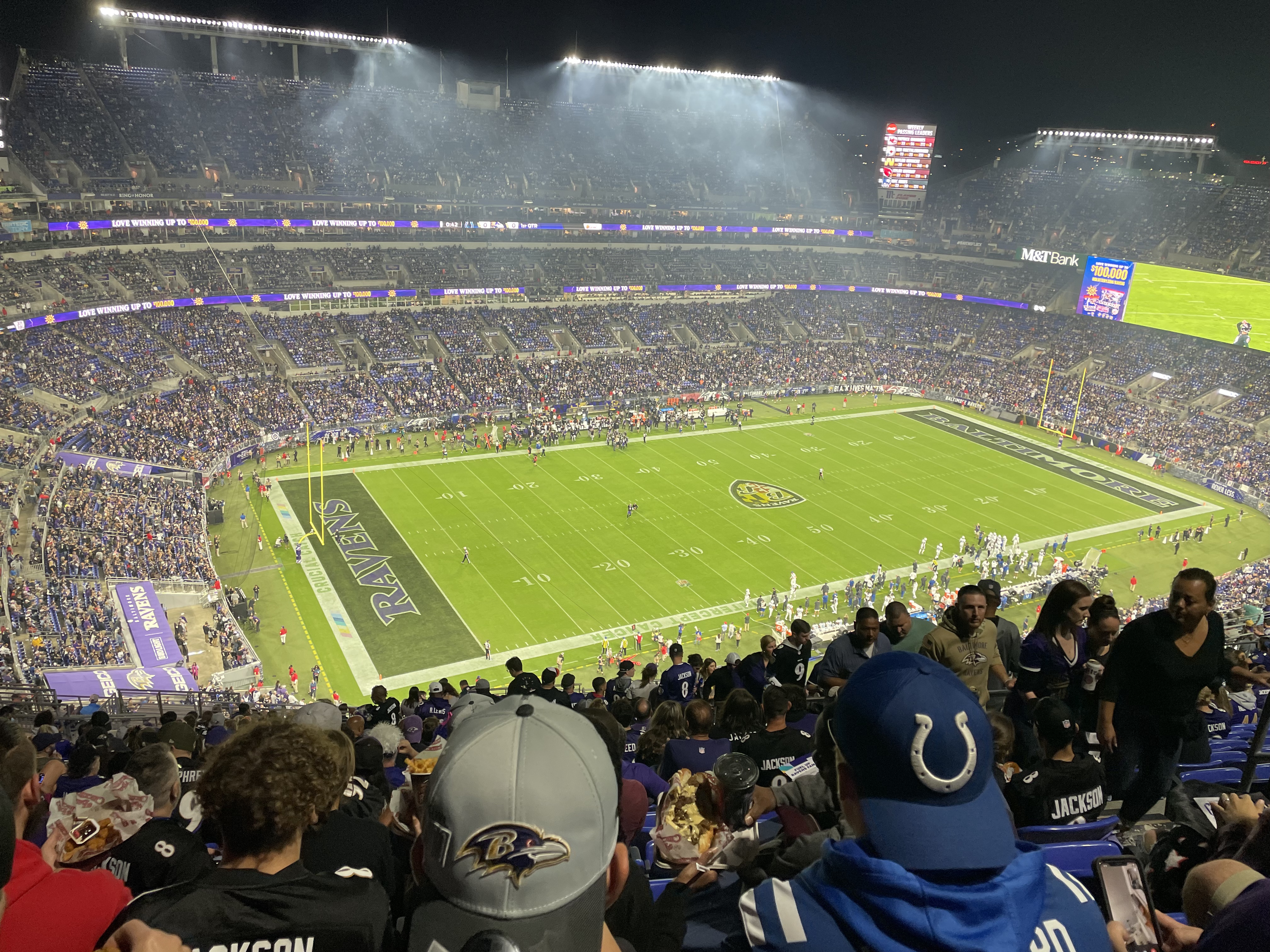 m&t bank stadium game today