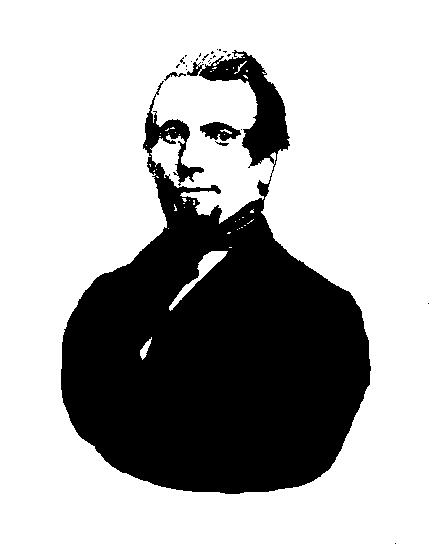 File:Oscar Arthur Moritz Lindauer (1815-1866) portrait black and white.png