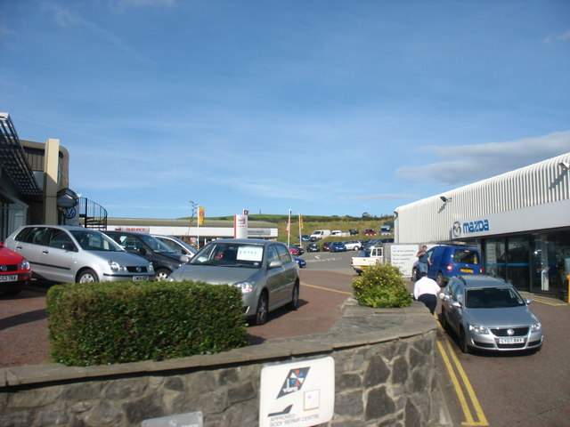 File:Pentraeth Automotives Car Sales Centre, Pentraeth Road - geograph.org.uk - 521577.jpg