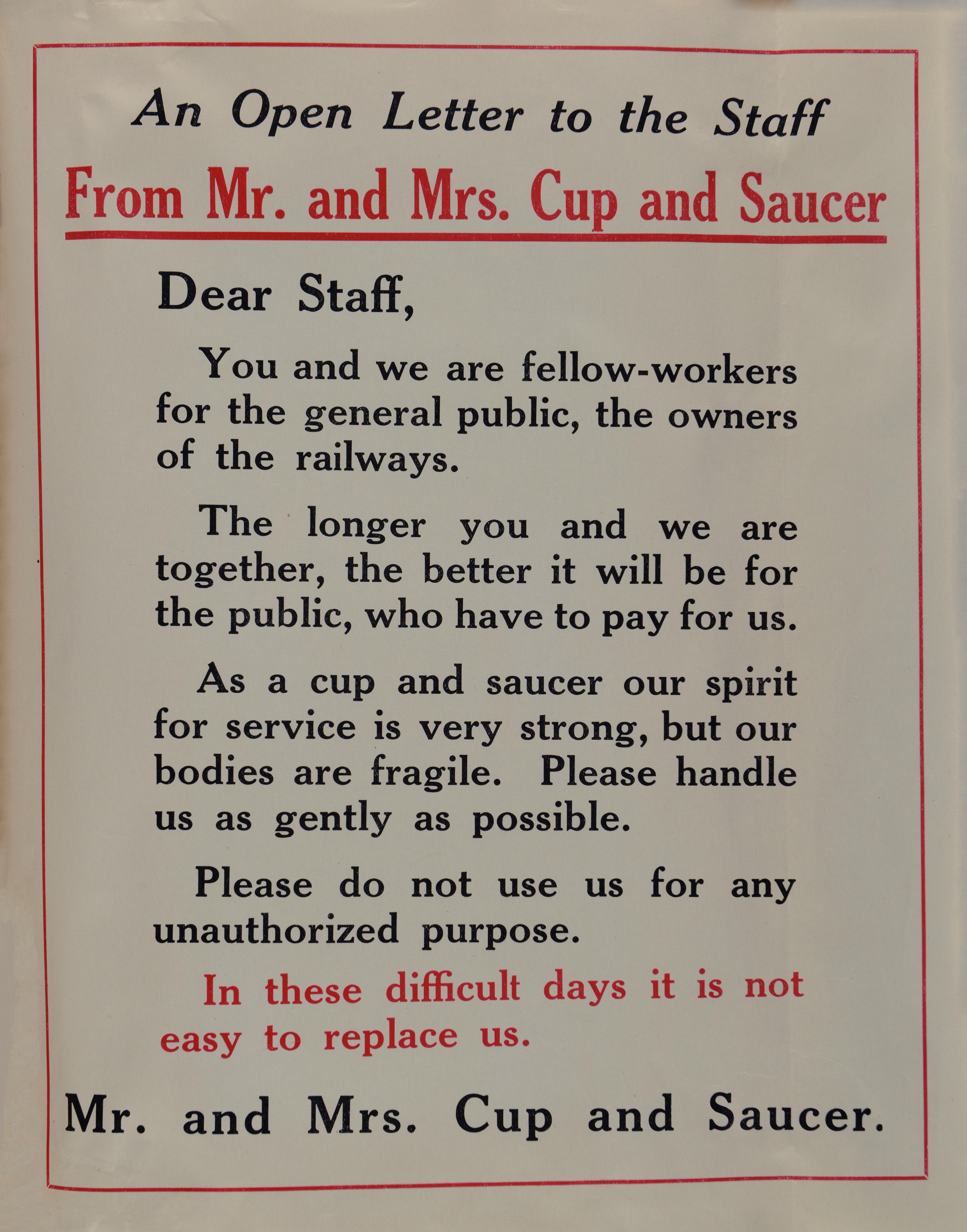 File Public Service Announcement From New Zealand Railways C 1939