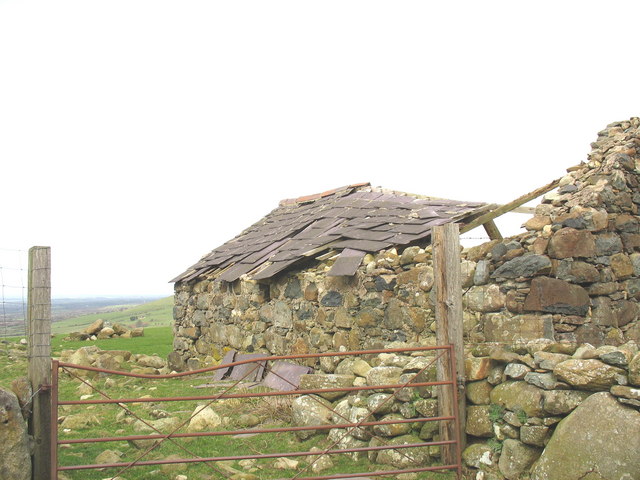 File:Ruined barn at Maesog - geograph.org.uk - 355139.jpg