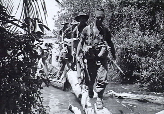 File:Soldiers from the 2-43rd Battalion patrolling on Labuan (AWM photo 109462).jpg