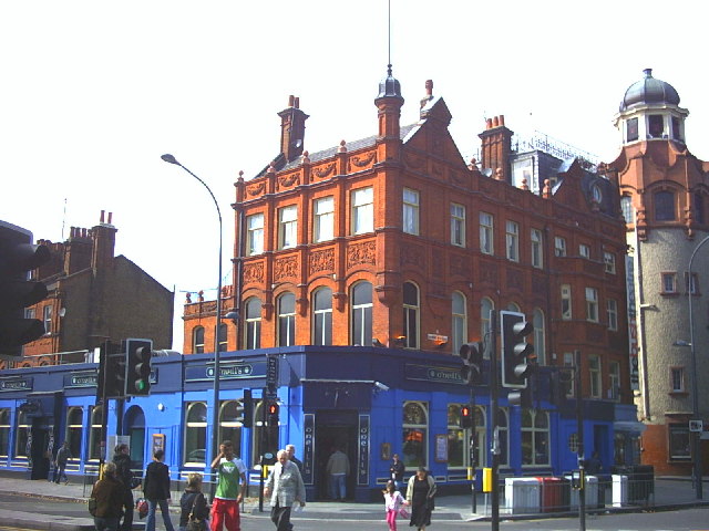 File:The Bush Theatre pub on the corner of Goldhawk Road and Shepherd's Bush Green - geograph.org.uk - 54193.jpg