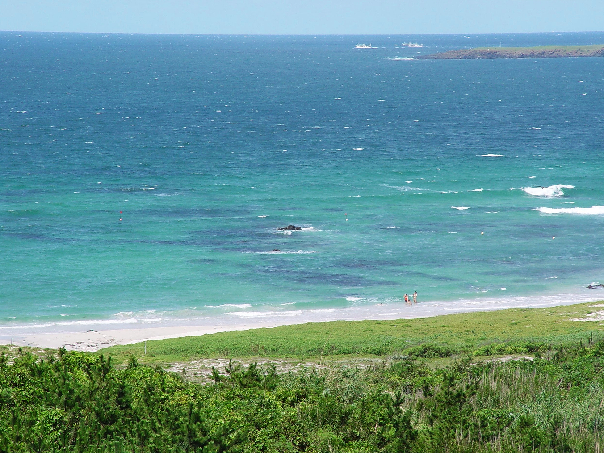 File The Beautiful Sea 角島 綺麗な海 夏の終わり Panoramio Jpg Wikimedia Commons