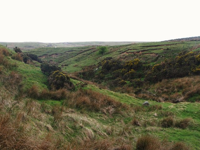 File:The cleugh of Shieldbank Sike - geograph.org.uk - 1390683.jpg