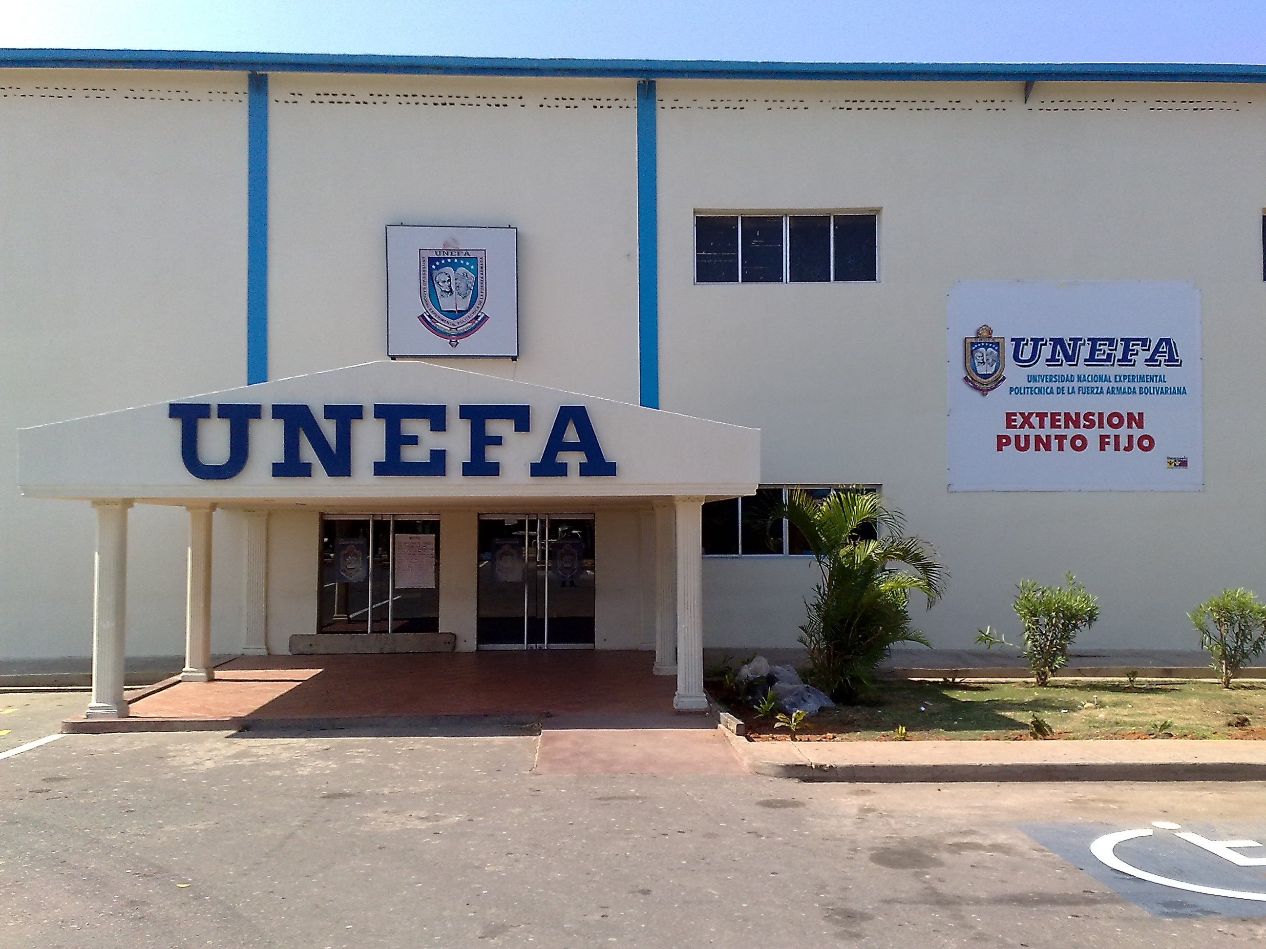 File UNEFA Punto Fijo campus front.JPG Wikimedia Commons