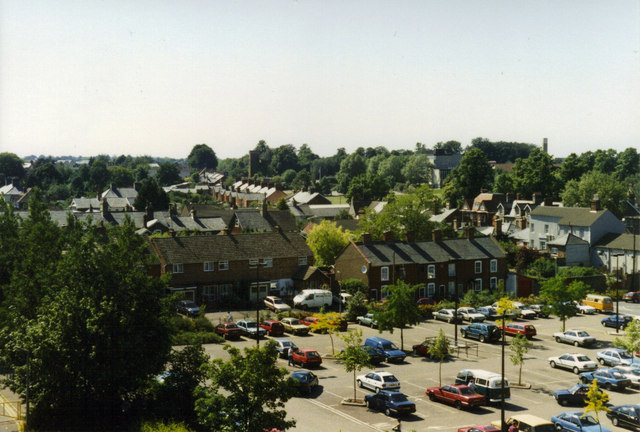 File:View north west from Bury St. Edmunds multi-storey car park - geograph.org.uk - 1355064.jpg