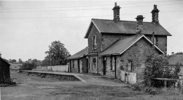 Barrasford railway station