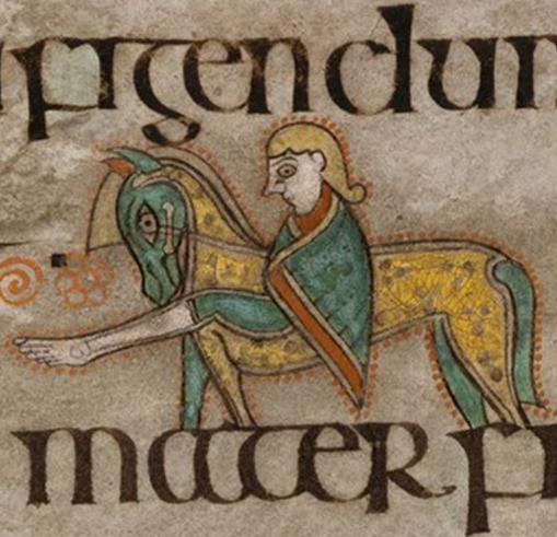 File:Book Of Kells Horseman.png