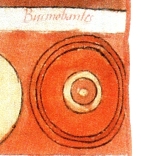 Sign of the Bucinobantes on the shields of the ancient Roman army Bucinobantes.jpg