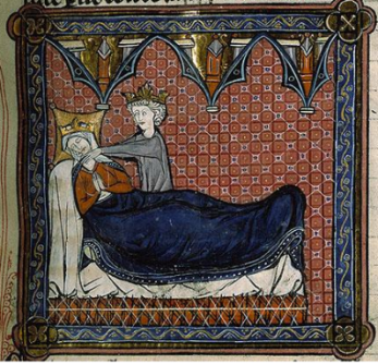 File:Chilpéric étranglant Galswinthe, Fol 36 Ms Sainte Geneviève 792, GCF.png