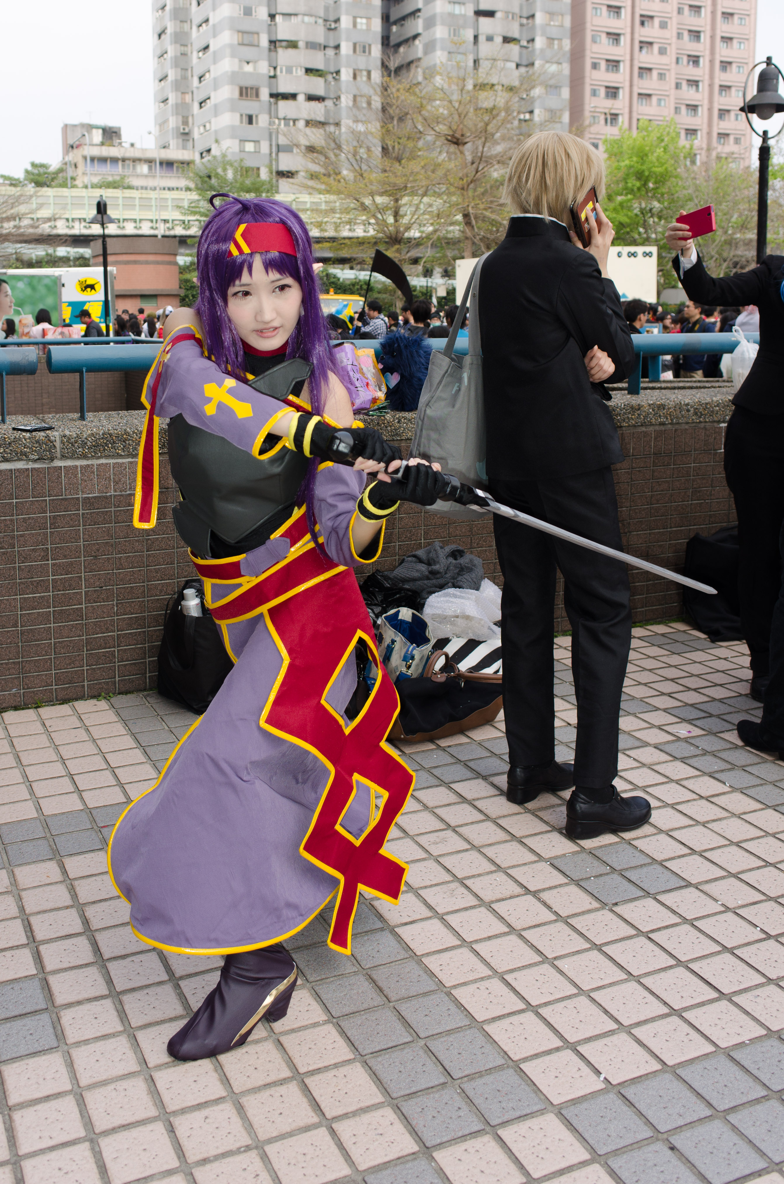 Ready For Ship】DokiDoki Anime Sword Art Online Cosplay Yuuki