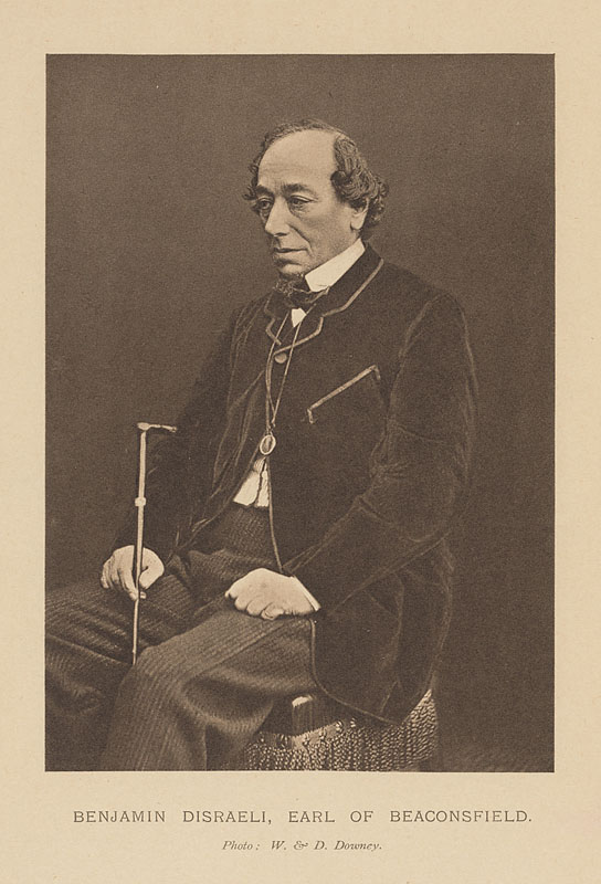 Die Geschichte der Britischen Inseln Disraeli-photo