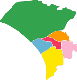 File:Districts of Tainan-Taiwan.png